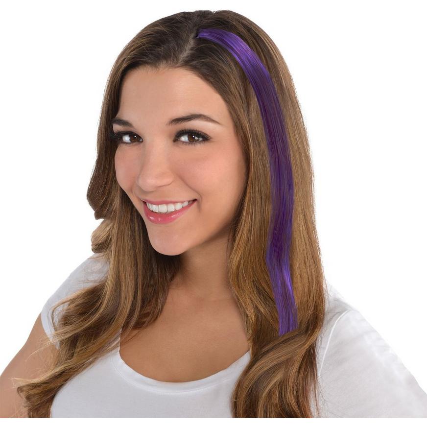 Purple Hair Extension 15in | Party City