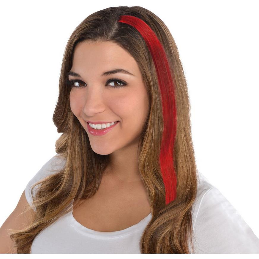 Red Hair Extension 15in | Party City