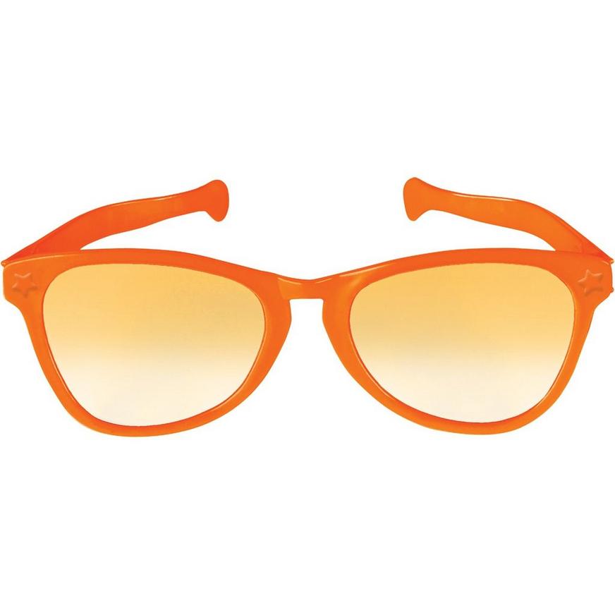 Orange Giant Fun Glasses