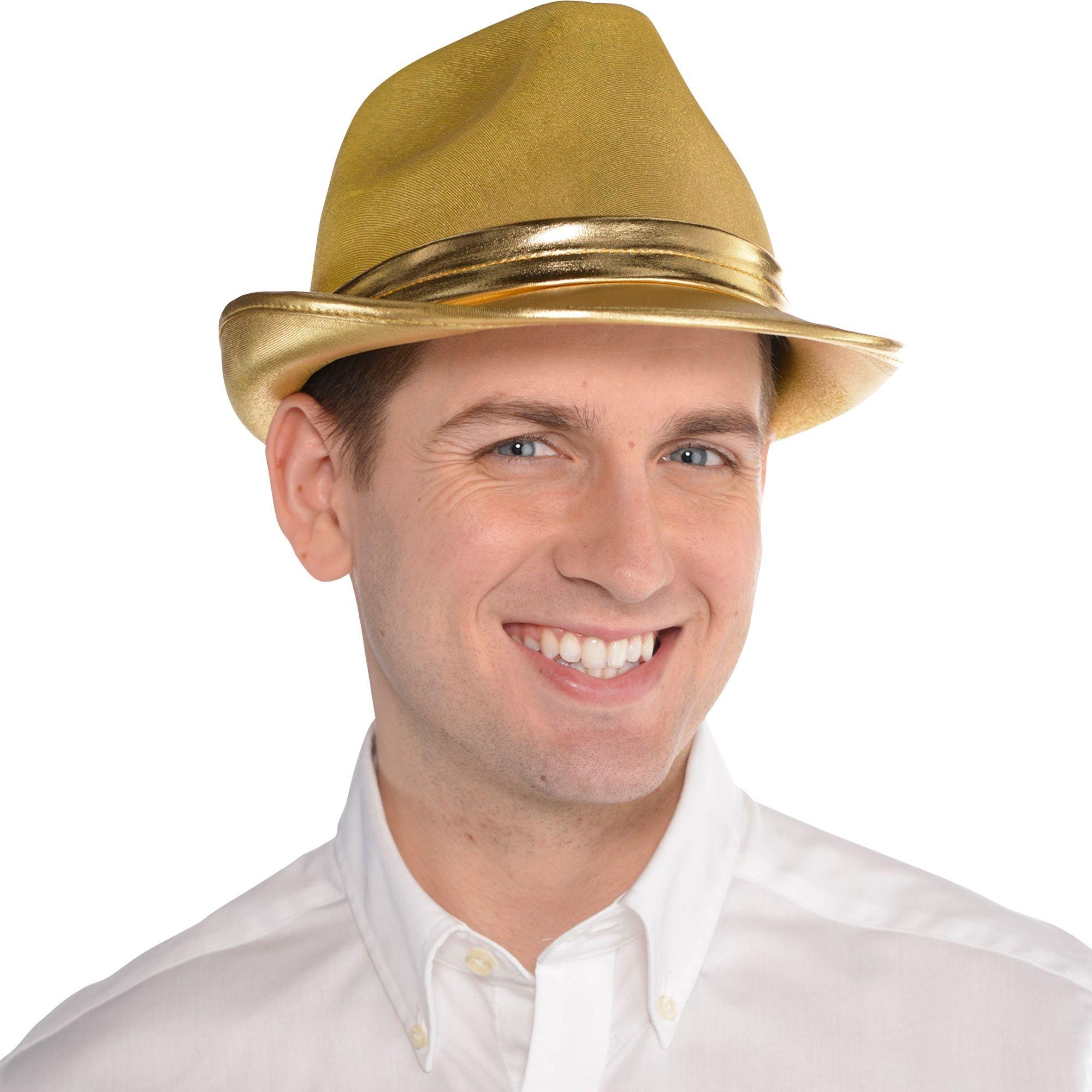 Gold Fedora