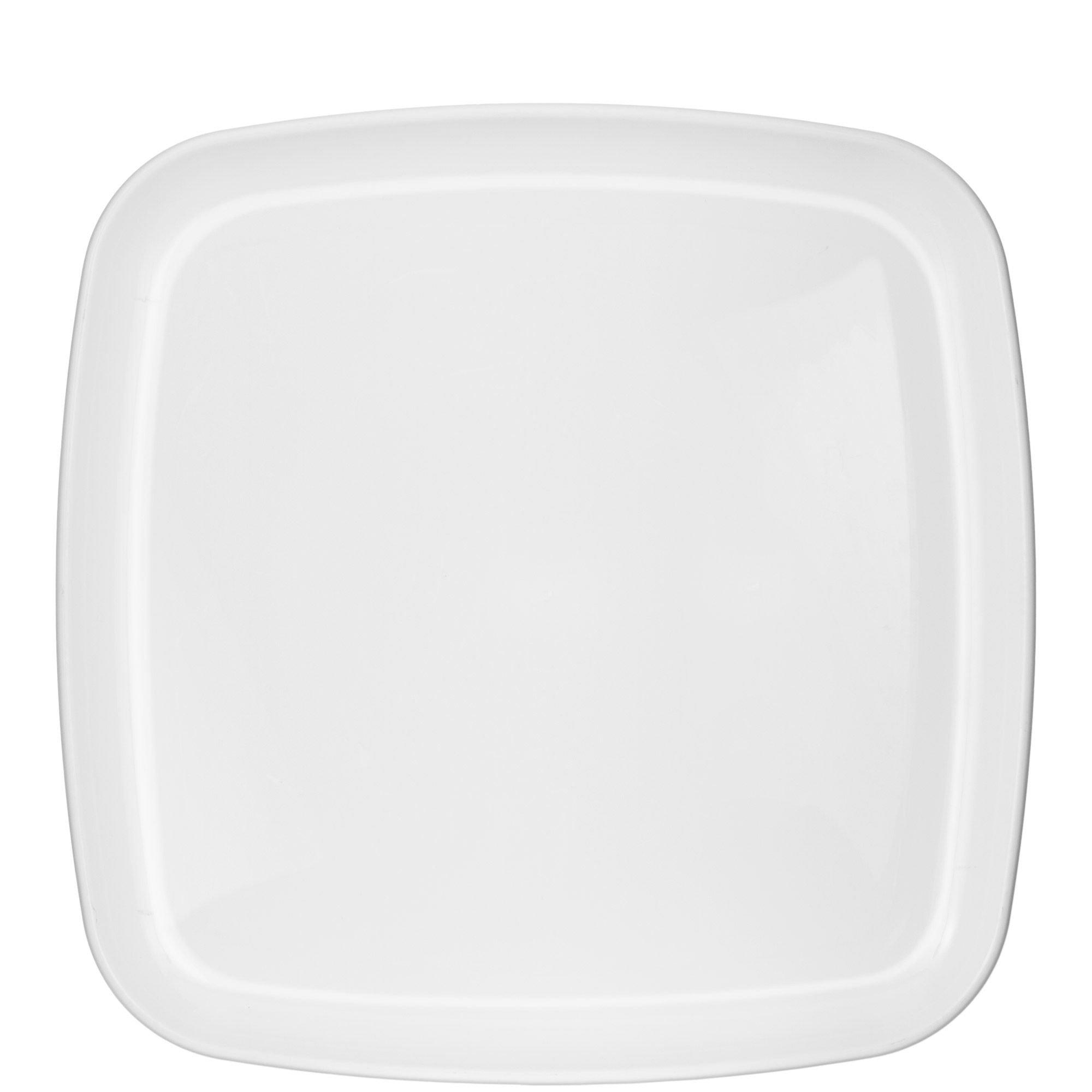 White 2025 plastic platters