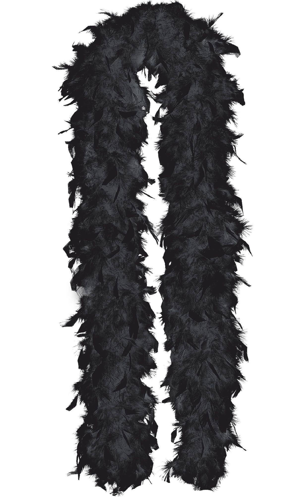 Black Feather Boa 72in Party City