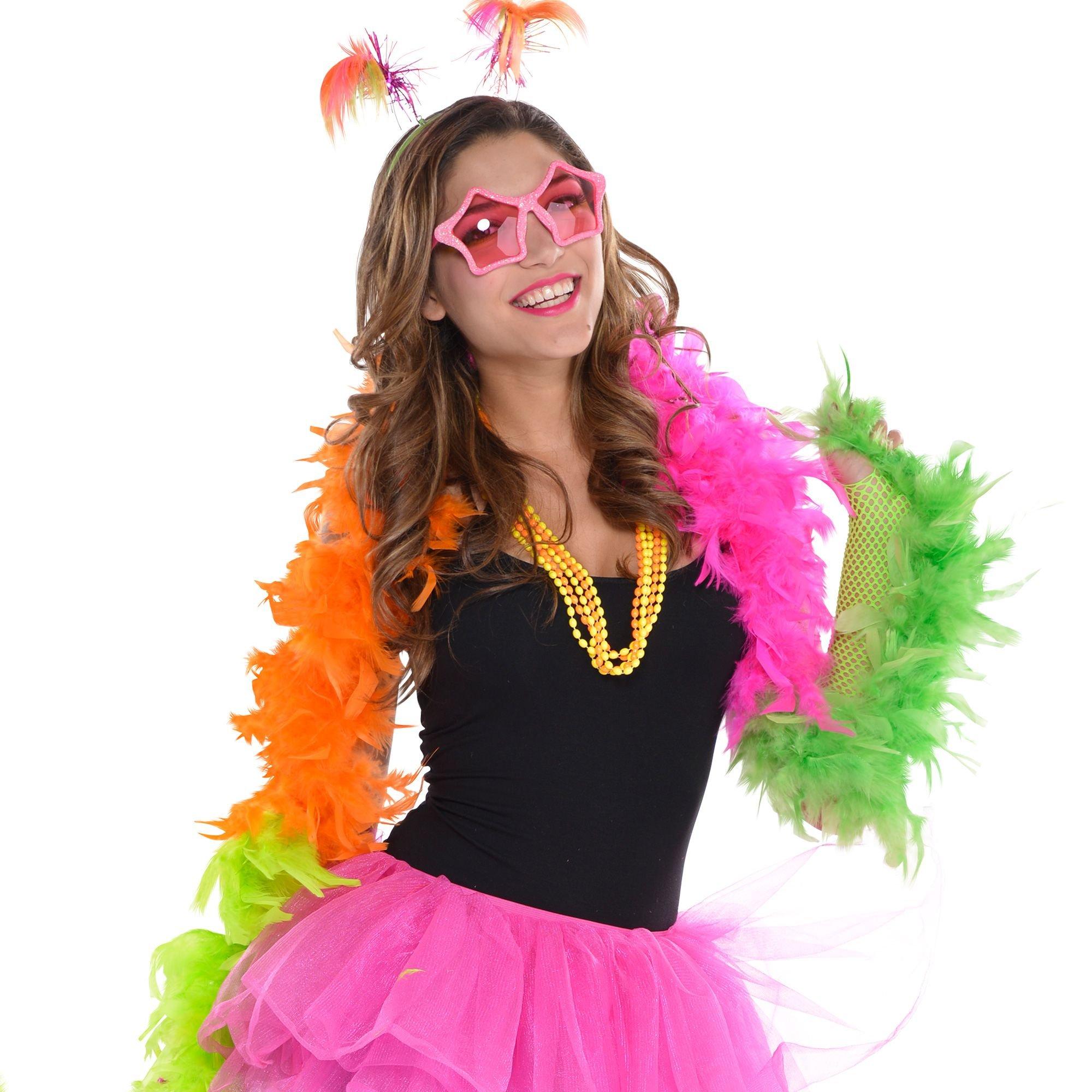 South of Urban Shop Dress Up Feather Boa Pinks