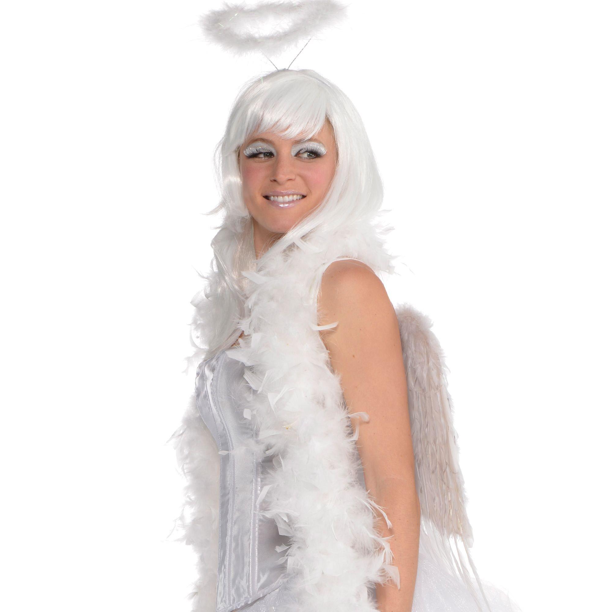 White feather Boa. The coolest