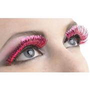 Self-Adhesive Pink Tinsel False Eyelashes