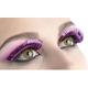 Self-Adhesive Purple Tinsel False Eyelashes