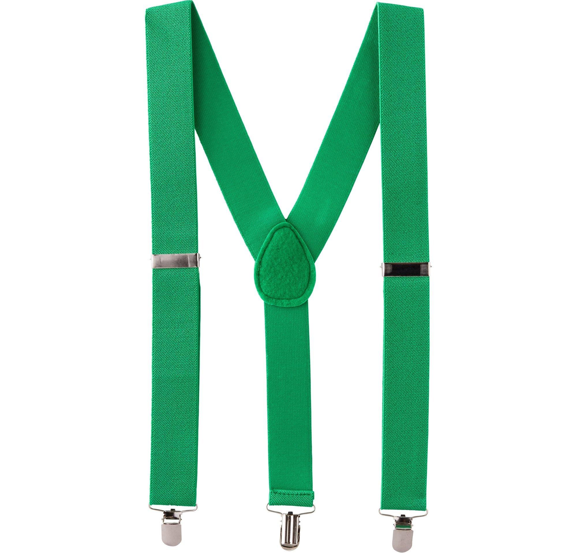 Green Suspenders Party City