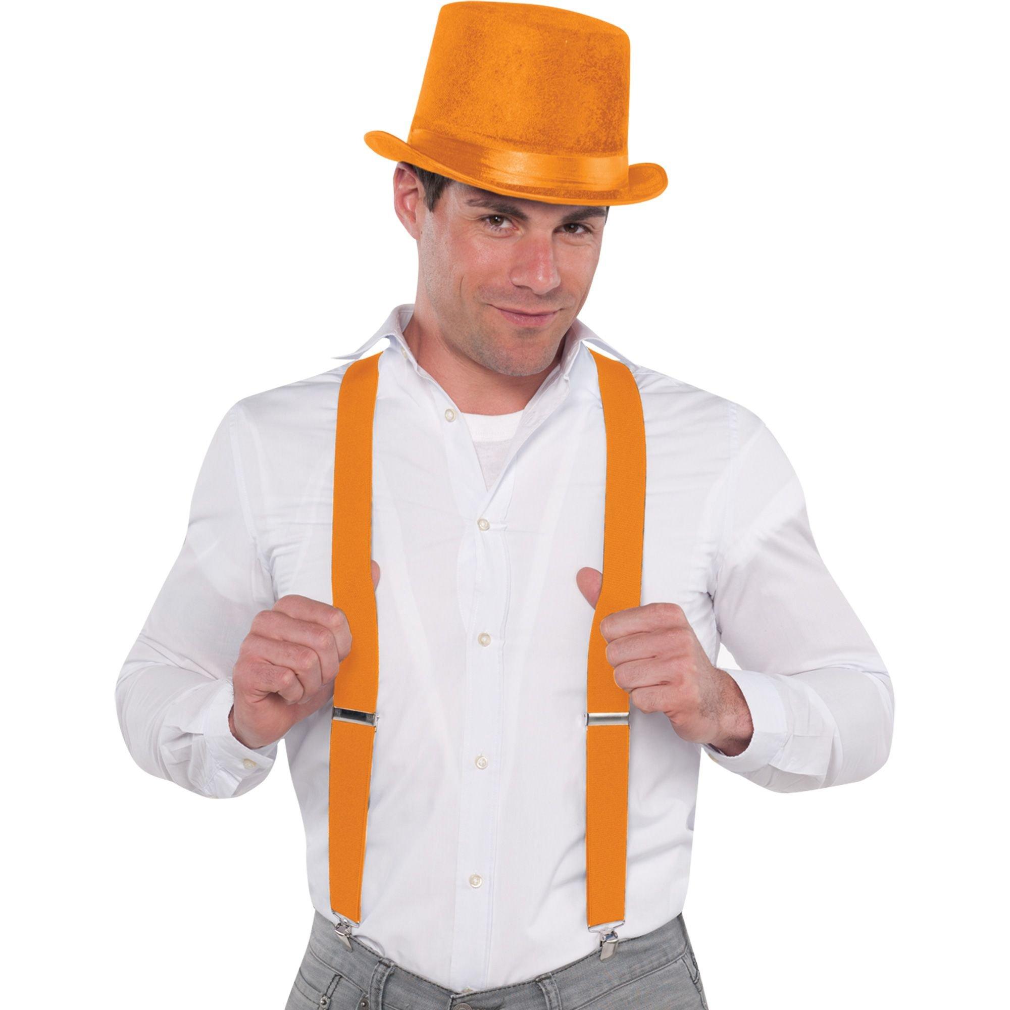 Orange Suspenders