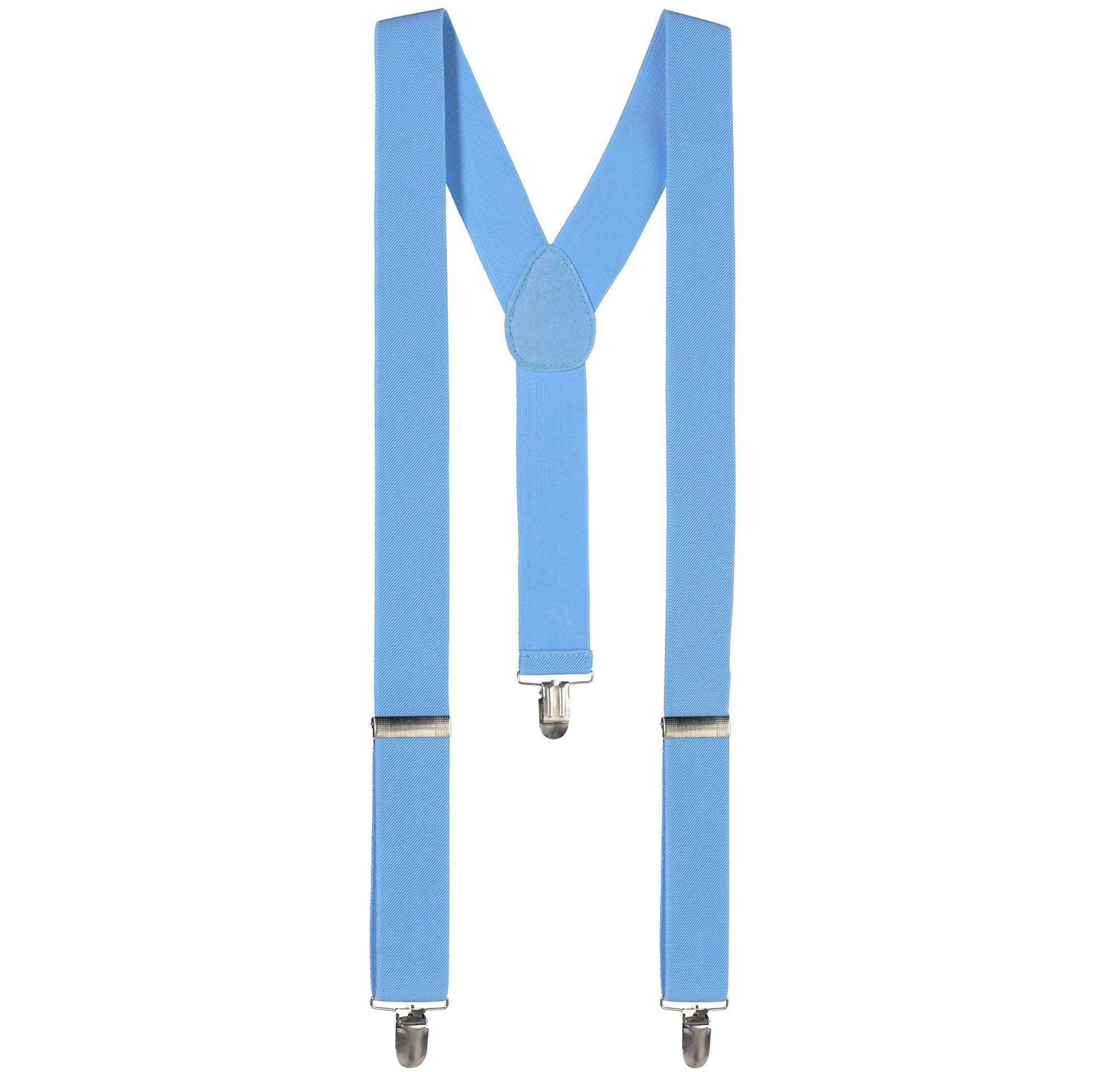 Light Blue Suspenders Party City