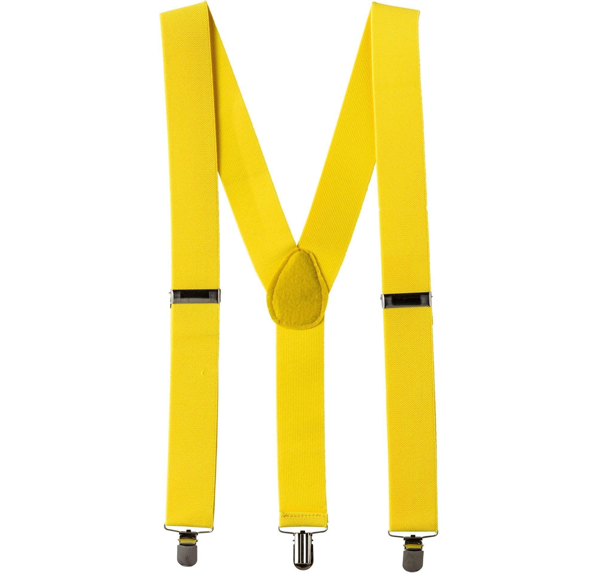 Yellow Suspenders Party City