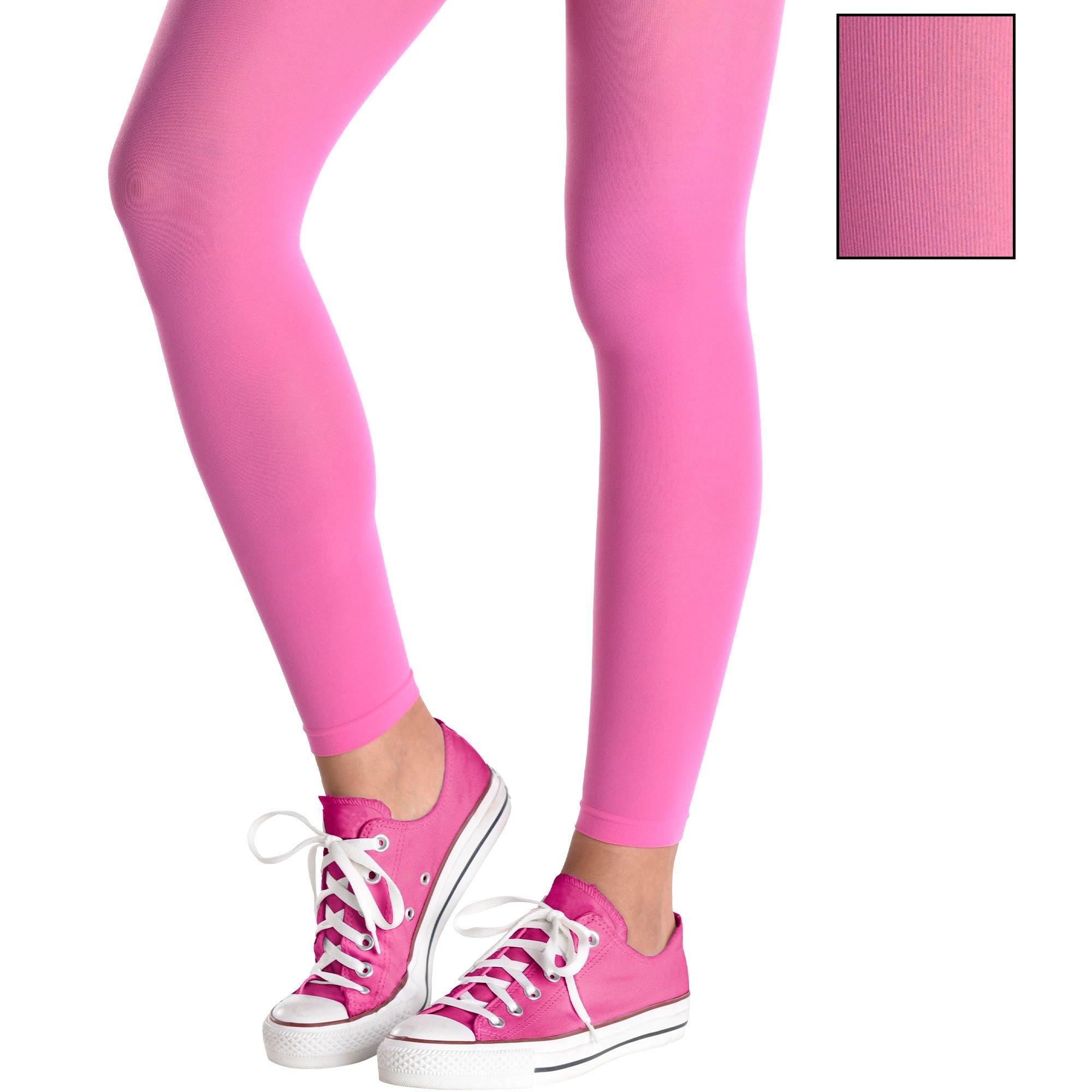 Pink Footless Tights