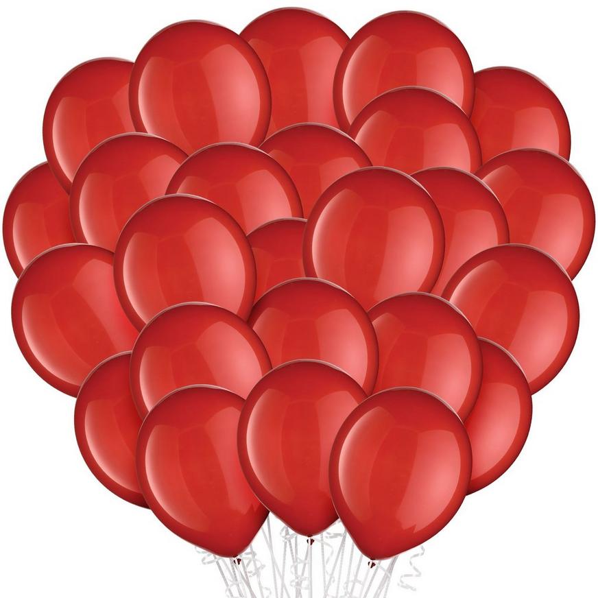 100ct, 12in, Red Balloons
