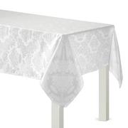 Damask Fabric Tablecloth, 60in x 84in