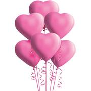 6ct, 12in, Heart Balloons
