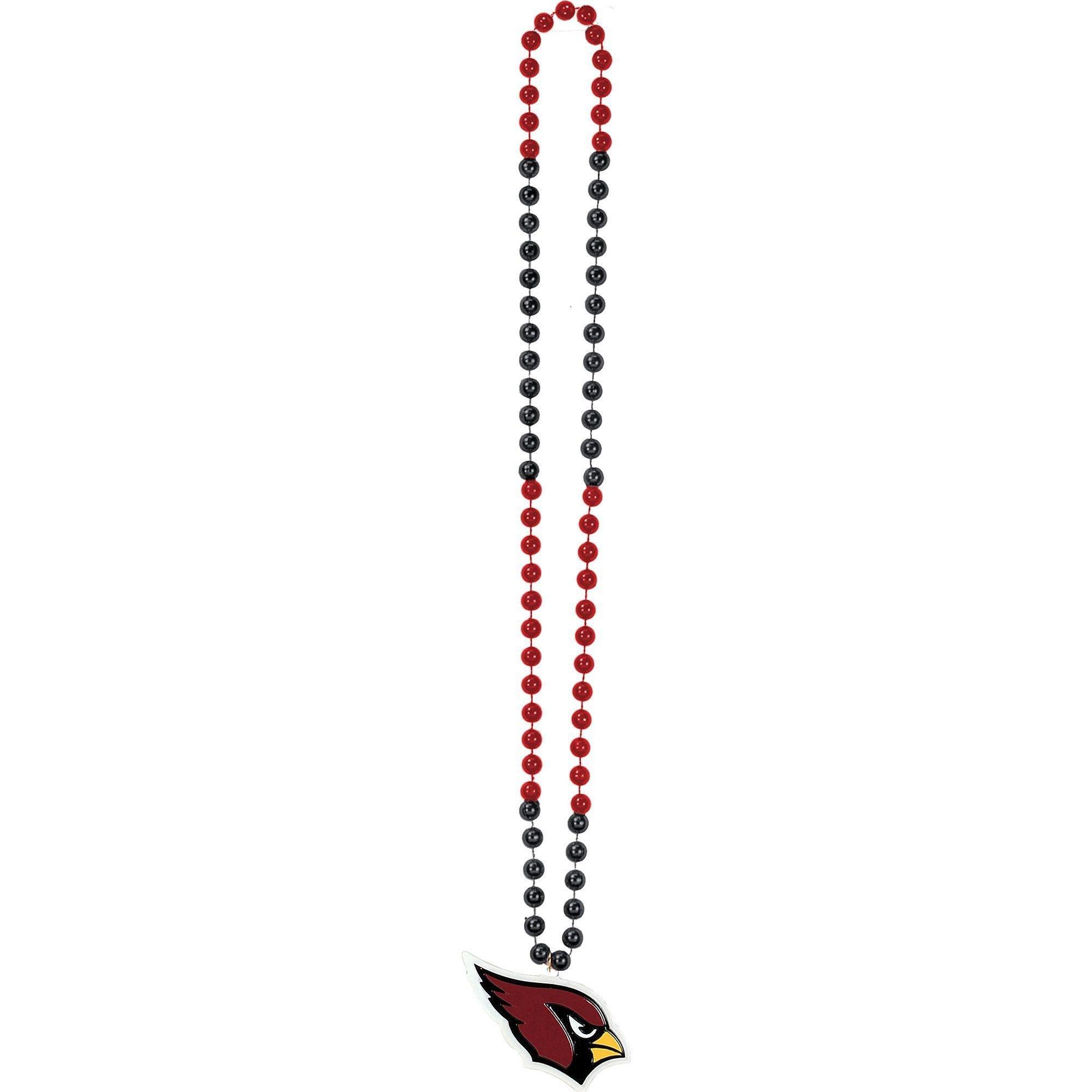 Arizona Cardinals Pendant Bead Necklace