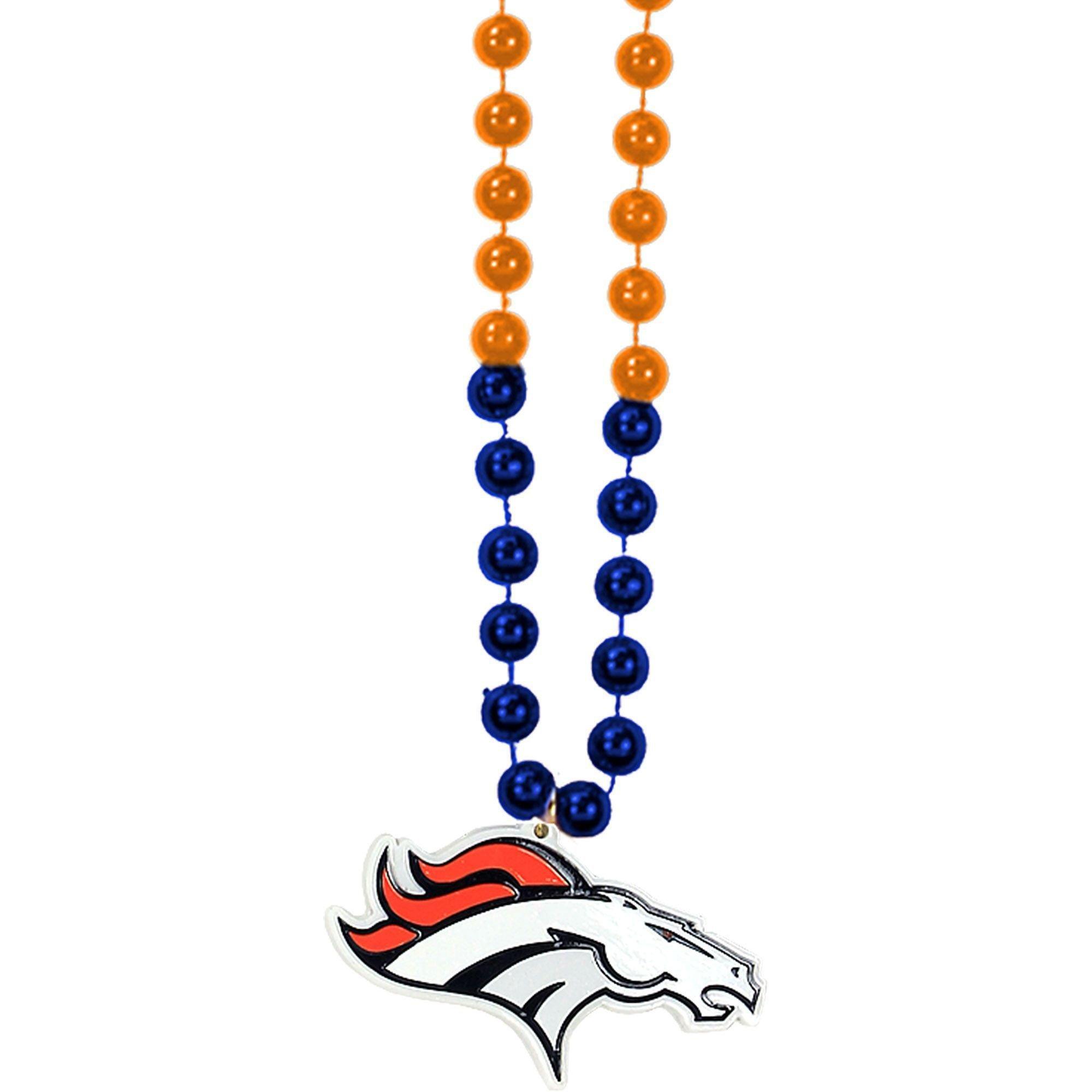 NFL Pendant Bead Necklace