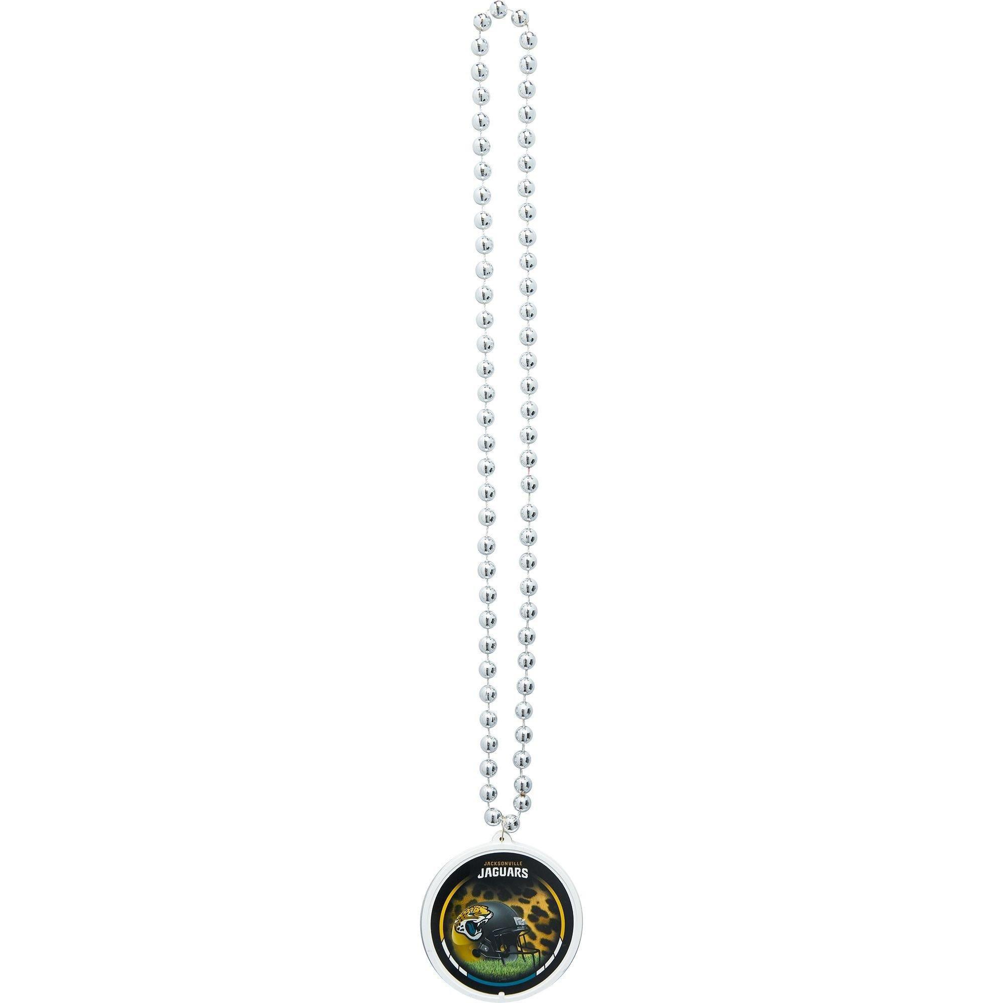 Jacksonville Jaguars Pendant Bead Necklace