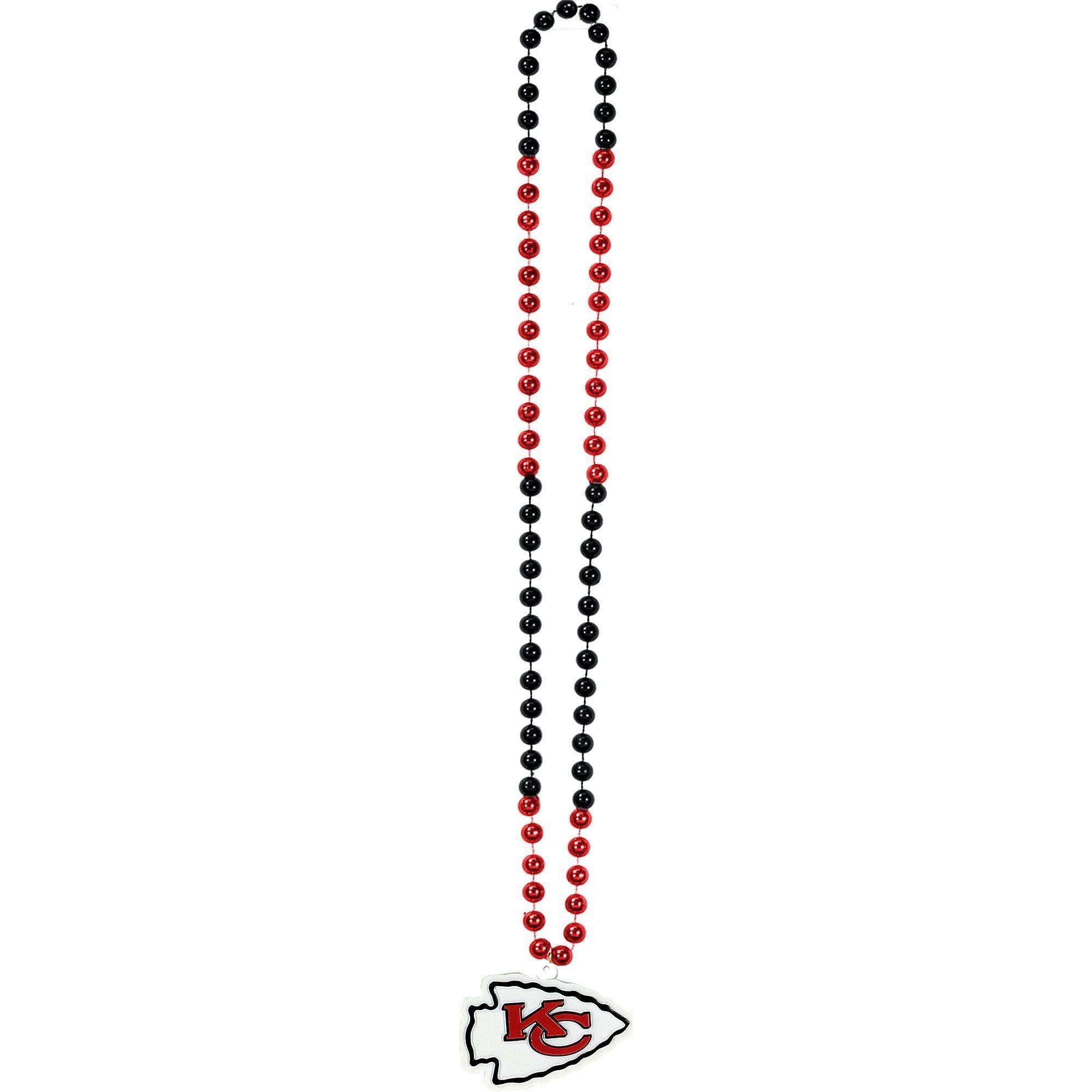 Kansas City Chiefs Pendant Bead Necklace