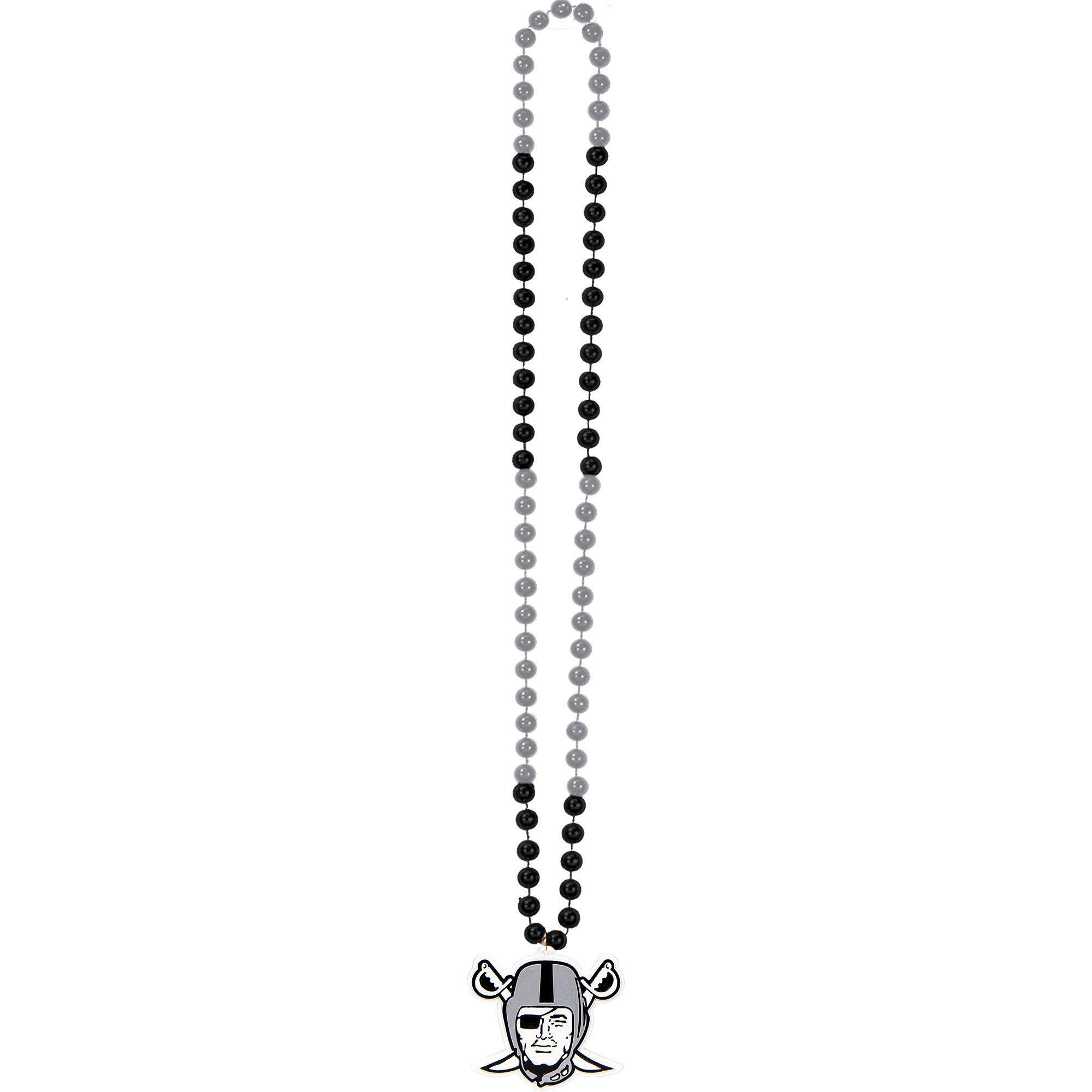 Las Vegas Raiders Bead Necklace