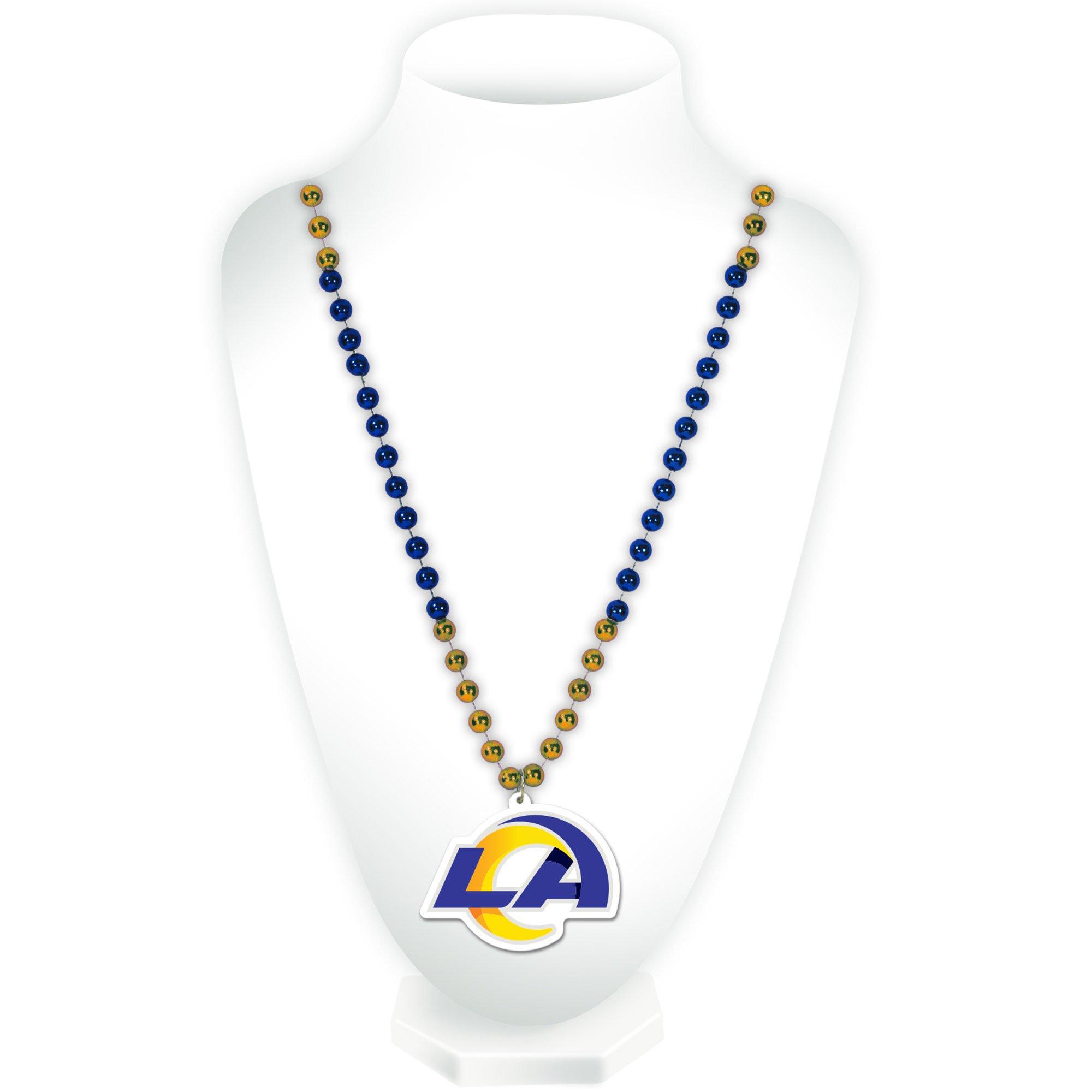 NFL Pendant Bead Necklace