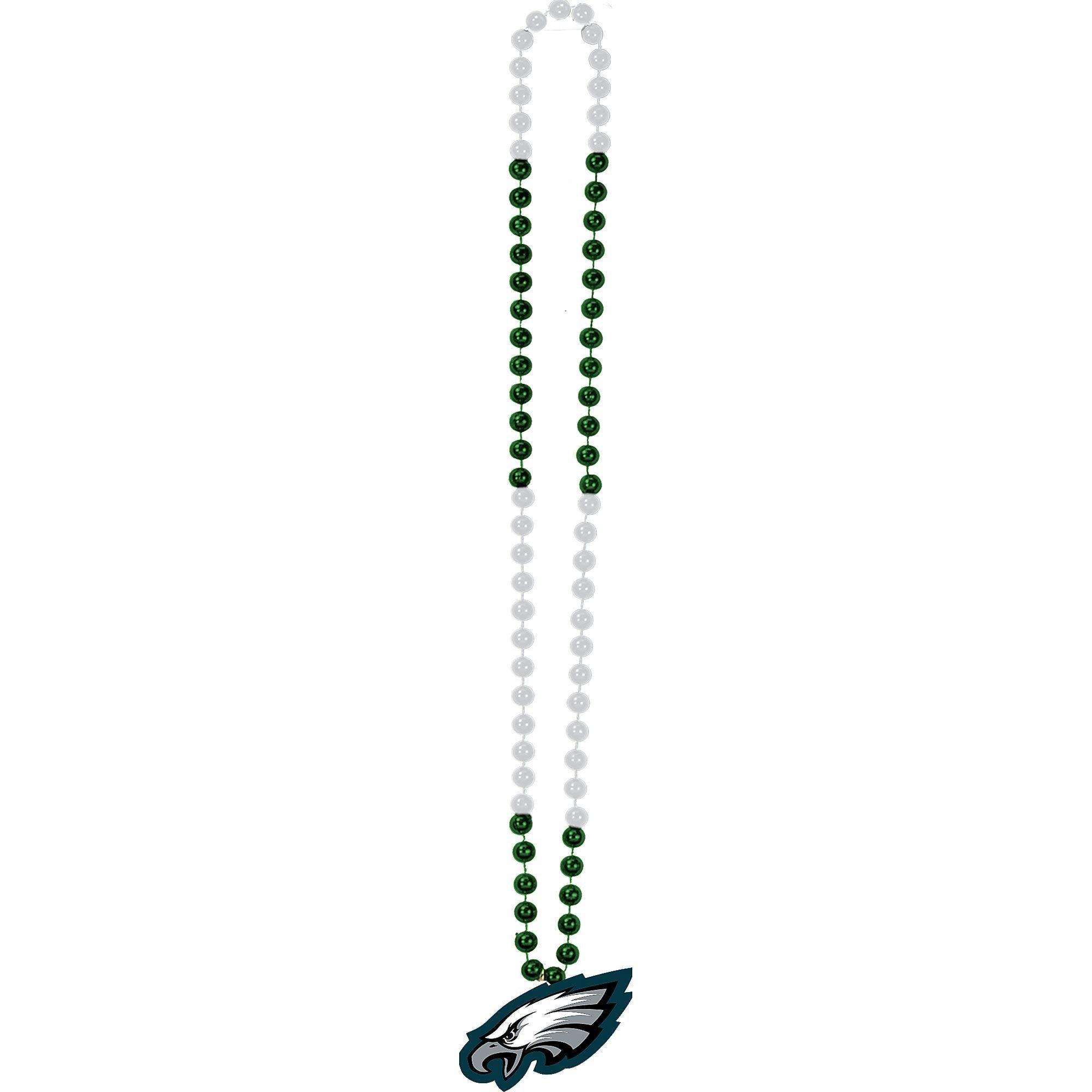 Philadelphia Eagles Pendant Bead Necklace