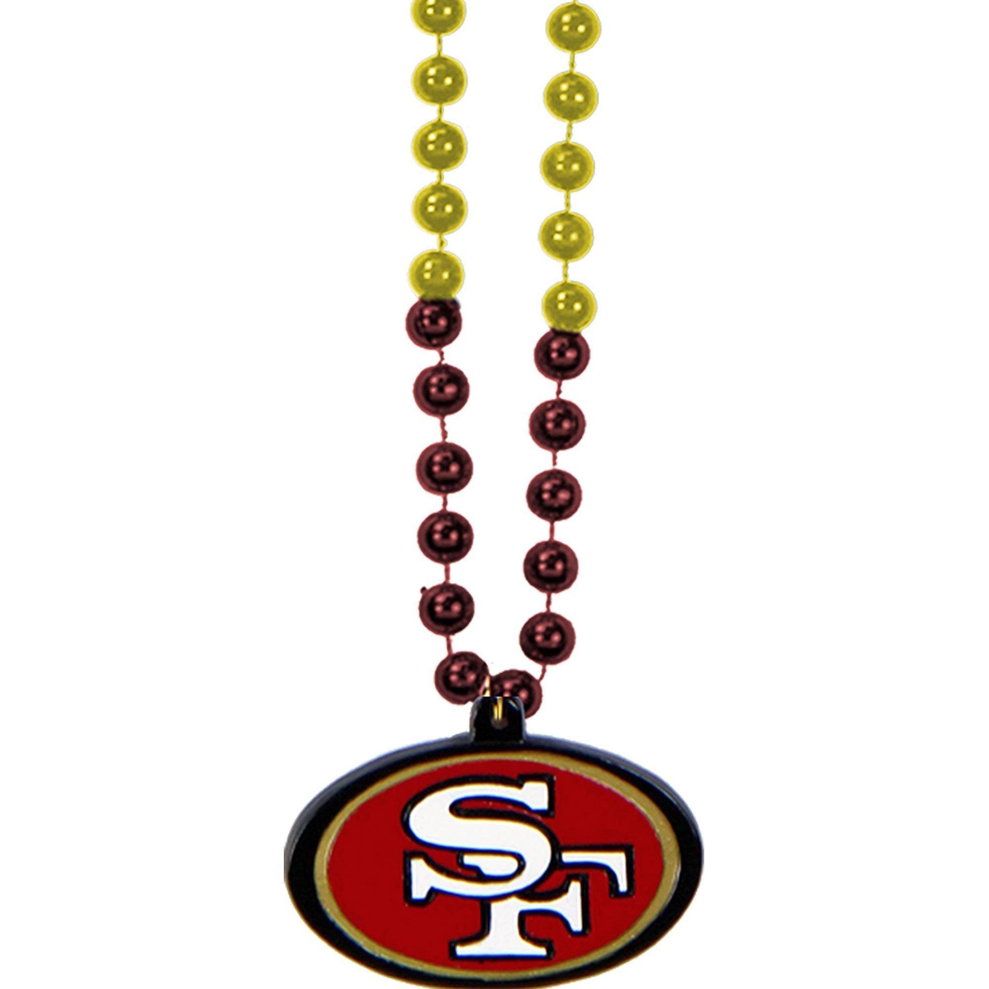 NFL Pendant Bead Necklace