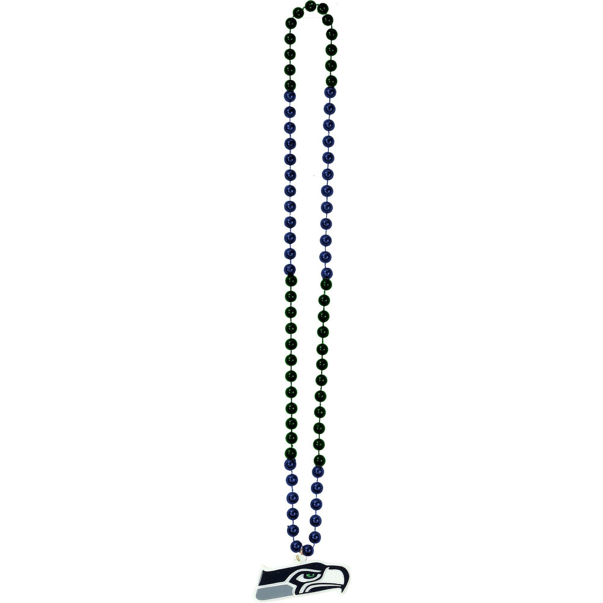 Seattle Seahawks Bead Necklace