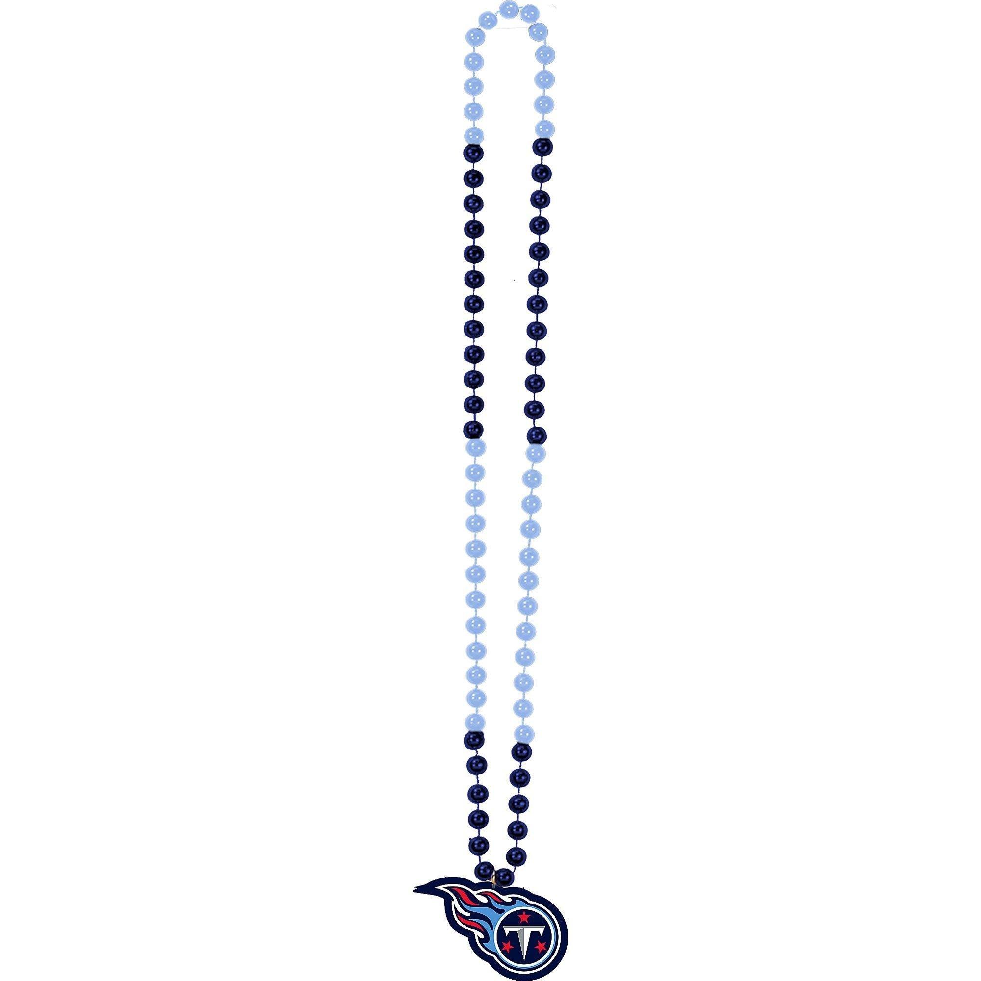 Tennessee Titans Pendant Bead Necklace