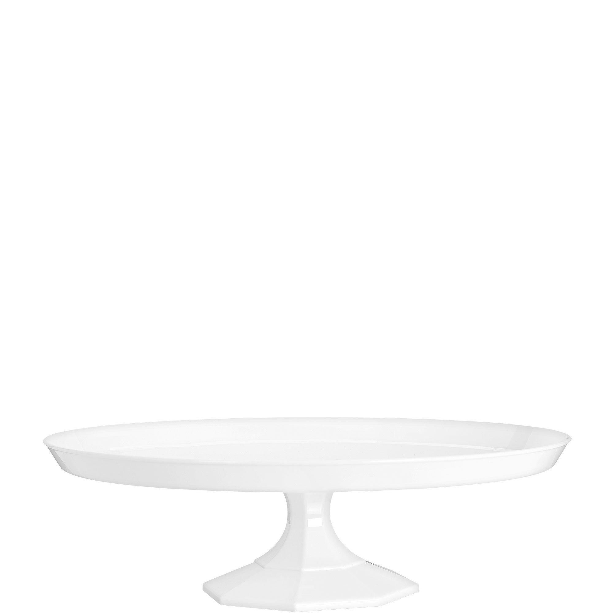 Cake Turn Table Plastic White 11