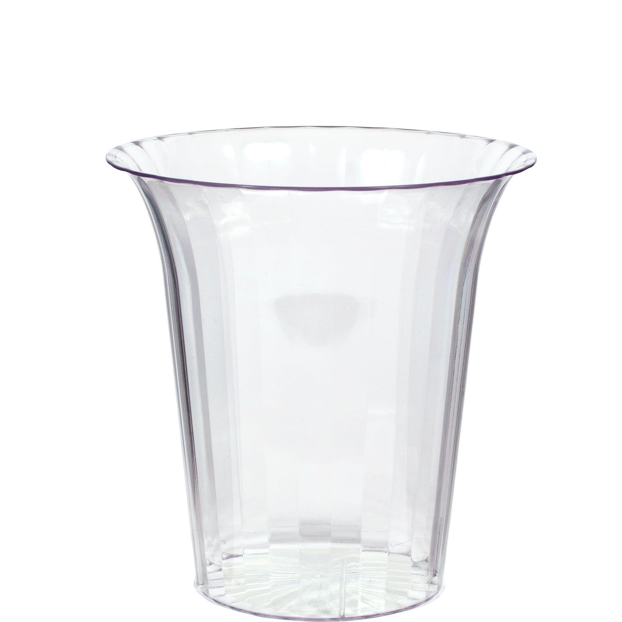 Plastic Flared Cylinder Container