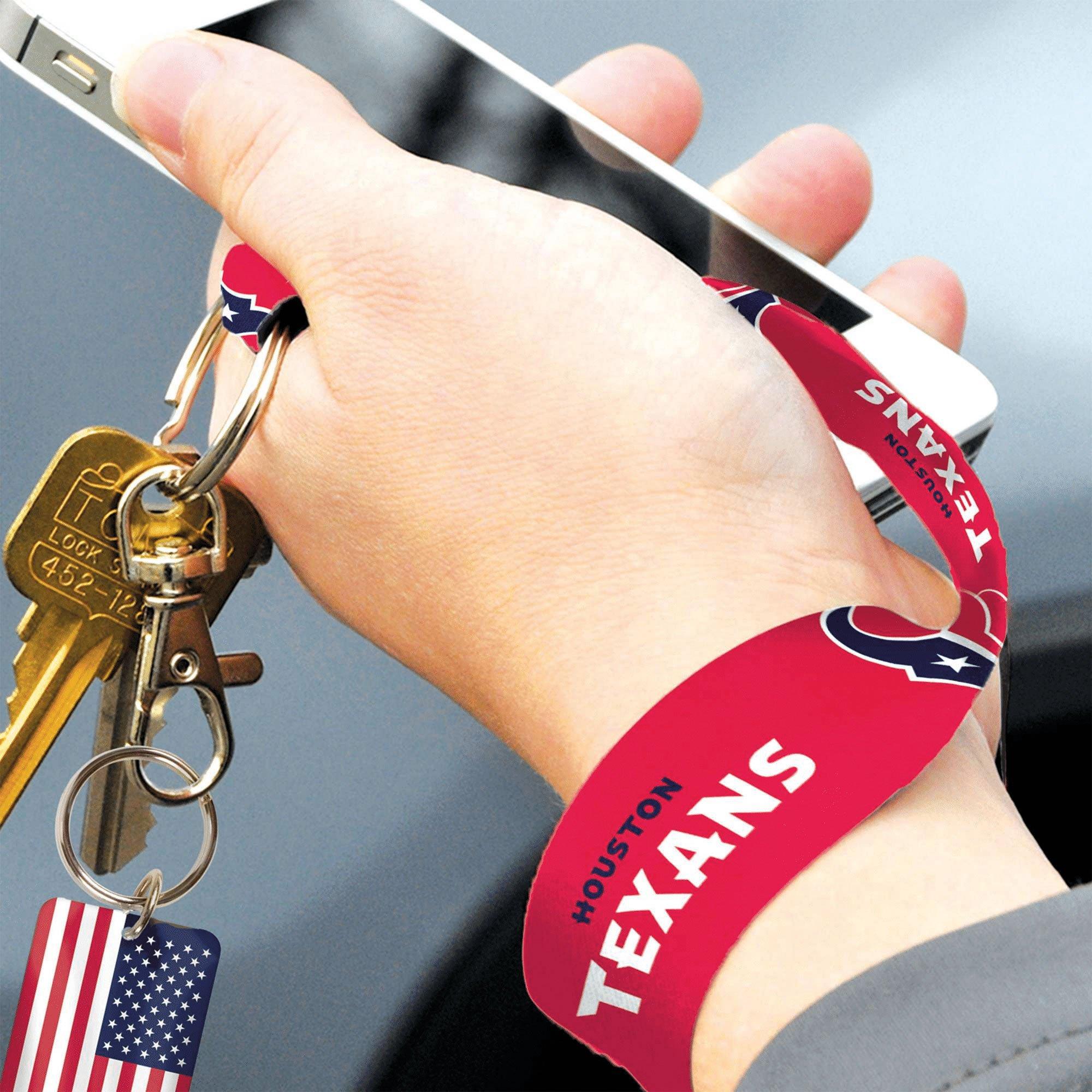 Houston Texans Reversible Key Strap Lanyard