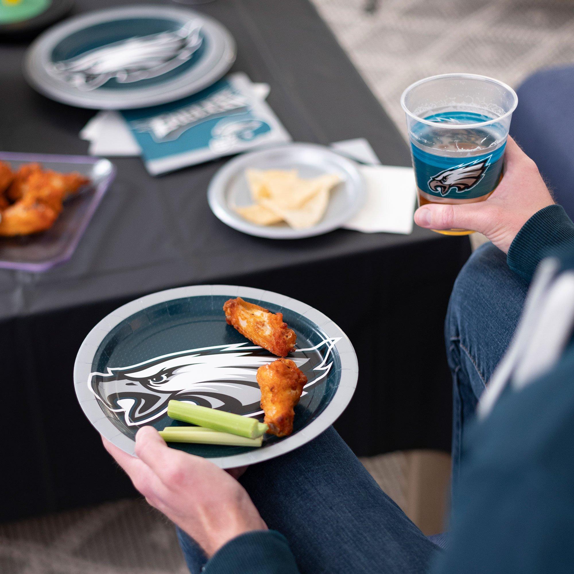 Philadelphia Eagles Lunch Plates 18ct