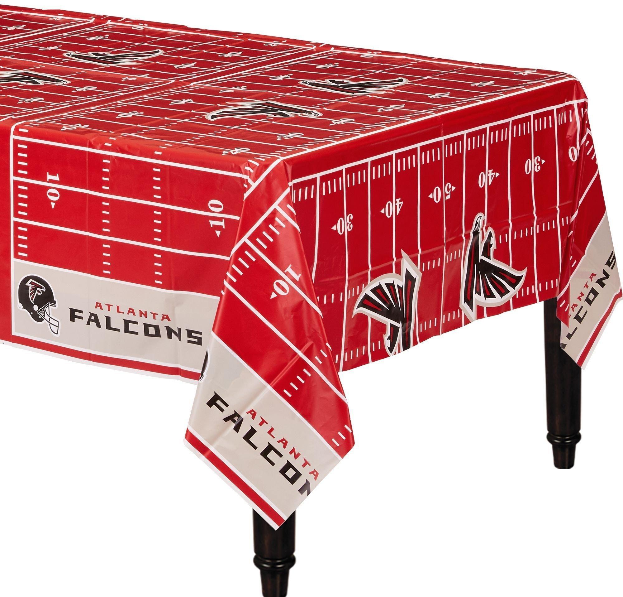 Football Field Plastic Table Cover, 54in x 96in