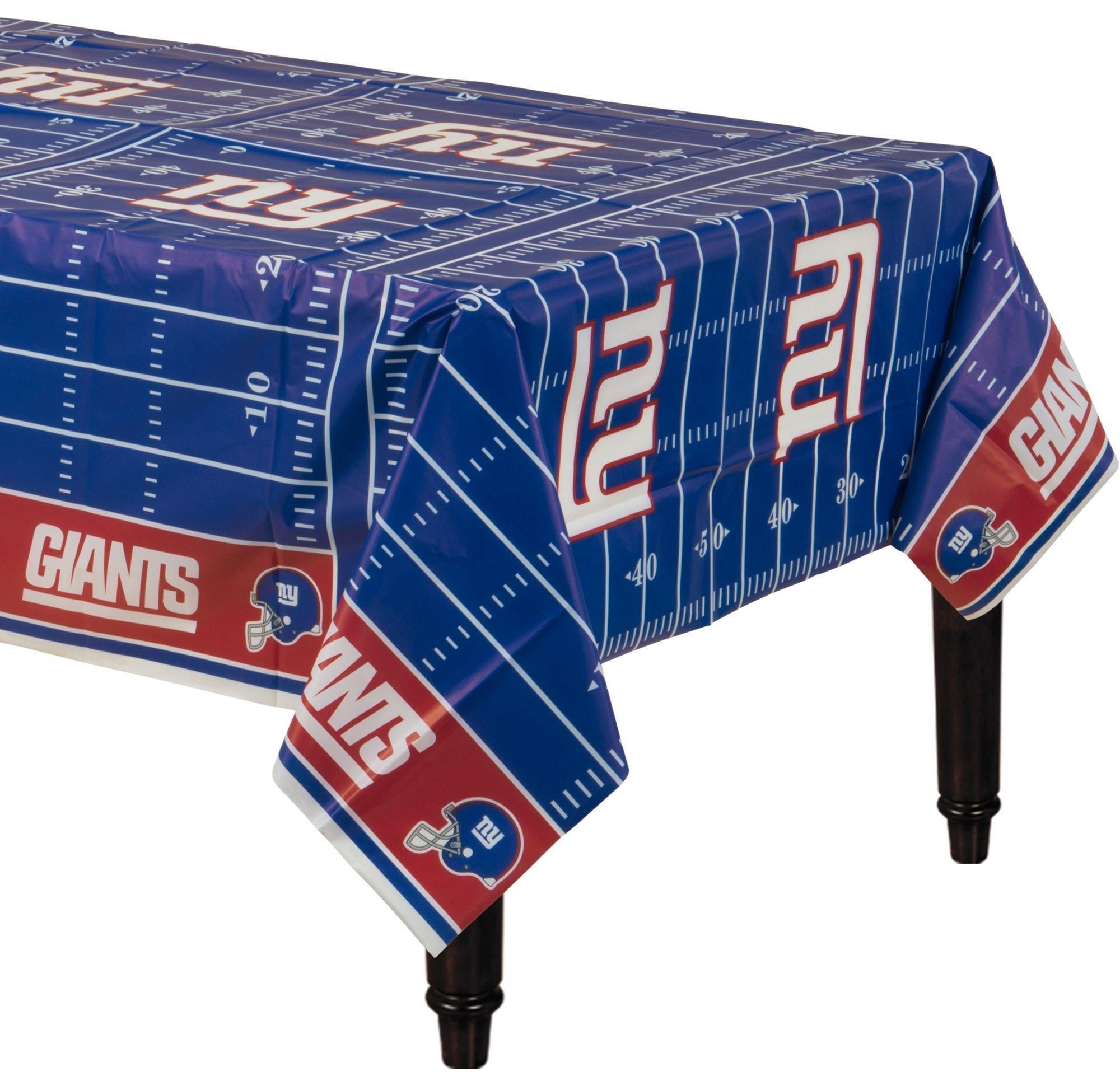 Football Field Plastic Table Cover, 54in x 96in