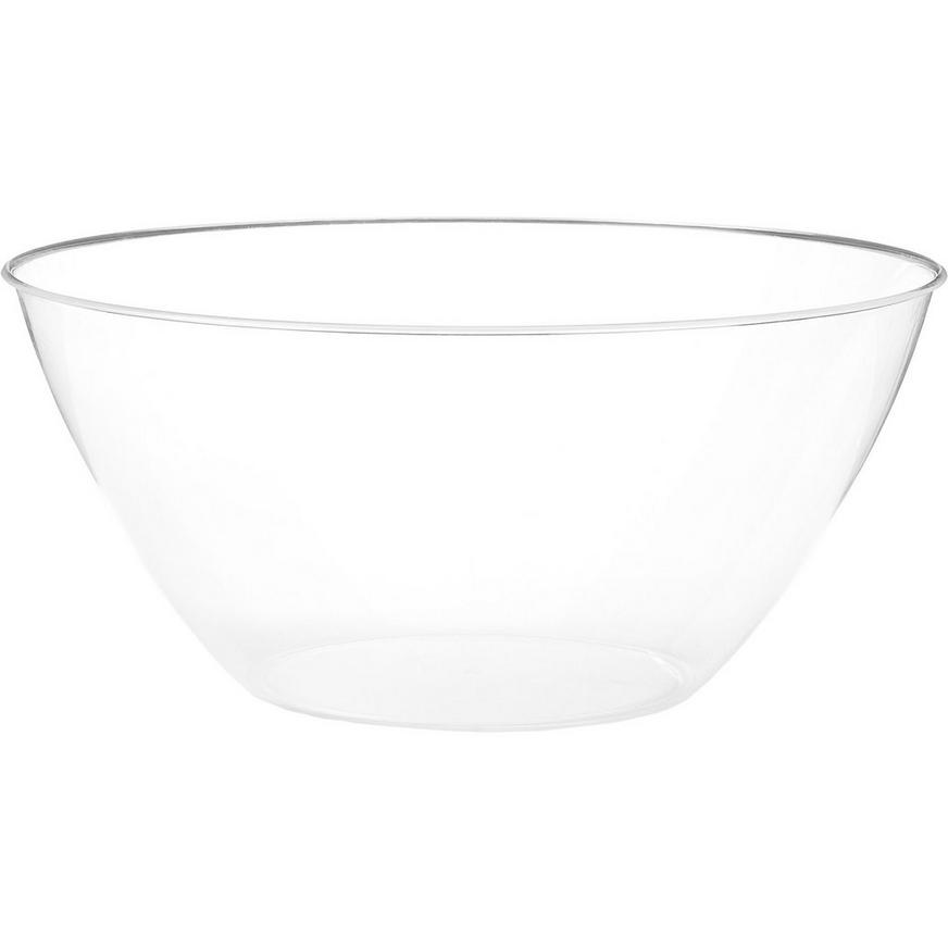 Large CLEAR Plastic Bowl