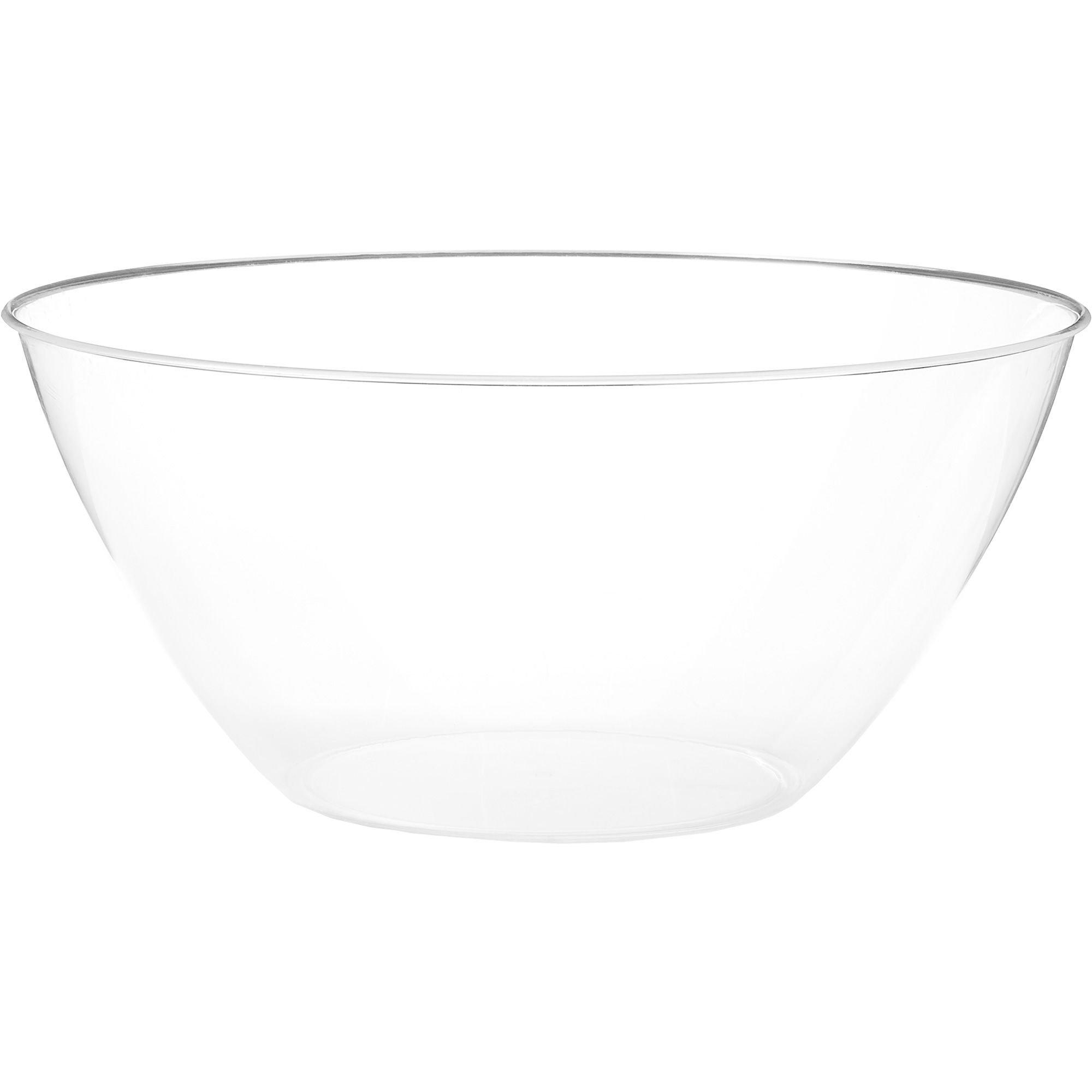 Large Clear Plastic Bowl Clear, Party Supplies
