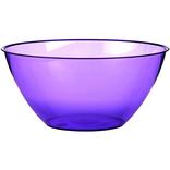 Large Purple Plastic Bowl
