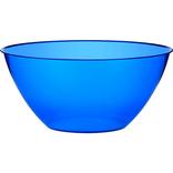 Large Royal Blue Plastic Bowl