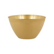 Small Gold Plastic Bowl