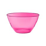 Small Bright Pink Plastic Bowl