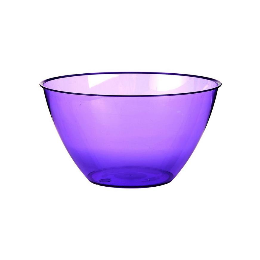 Small Purple Plastic Bowl
