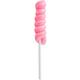 Pink Twisty Lollipops, 20pc - Strawberry Flavor