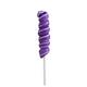 Purple Twisty Lollipops, 20pc - Grape Flavor