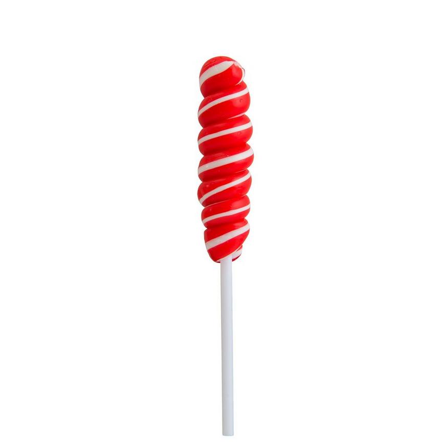 Red Twisty Lollipops 20pc