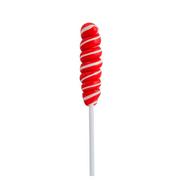 Red Twisty Lollipops, 20pc - Cherry Flavor