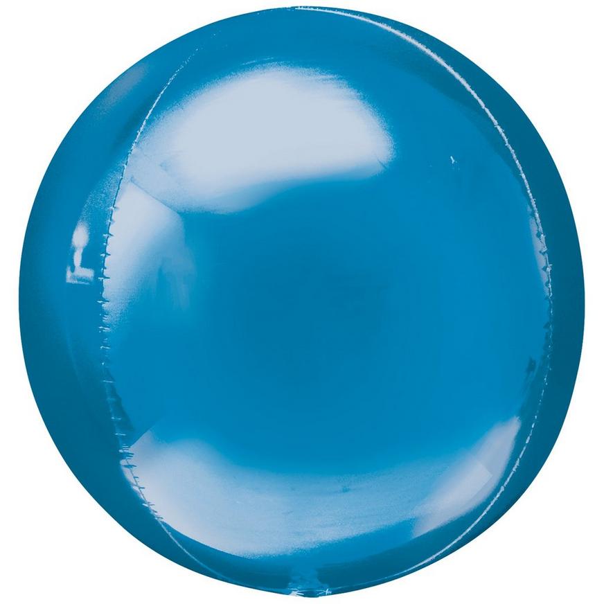 Blue Orbz Balloon, 16in