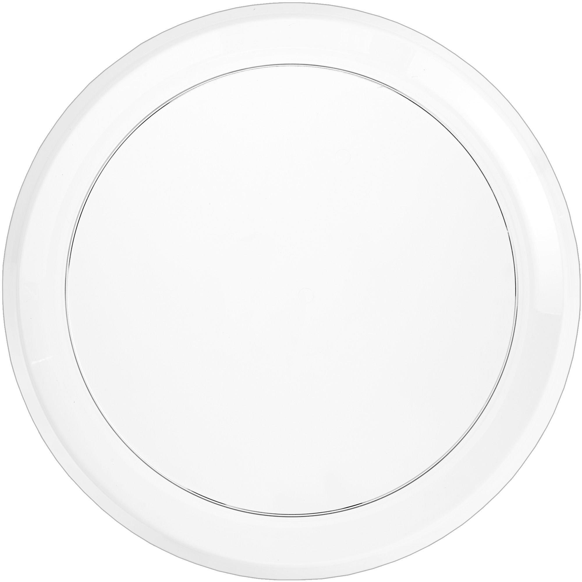 Round Plastic Appetizer Tray with Lid,10 Inch