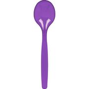 Purple Plastic Serving Spoon