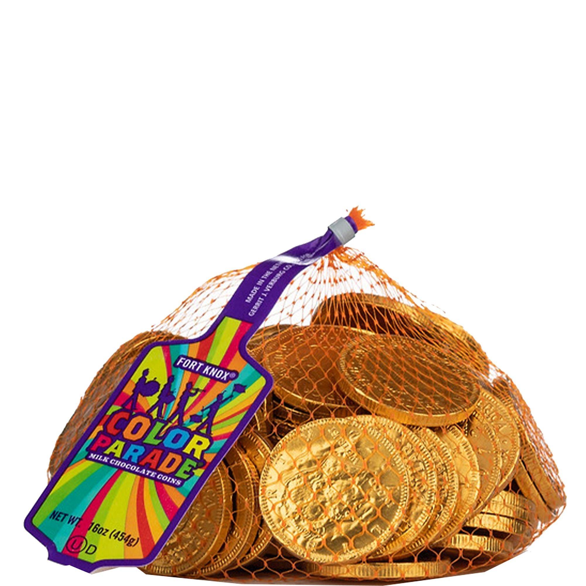 Gold Chocolate Coins 72pc Party City