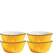 Mini Gold Baking Cups 75ct